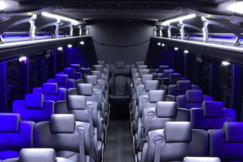 Doral Charter Bus Interior