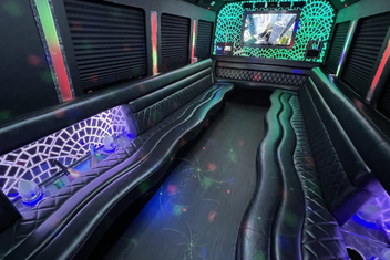 Doral Limo Bus Interior