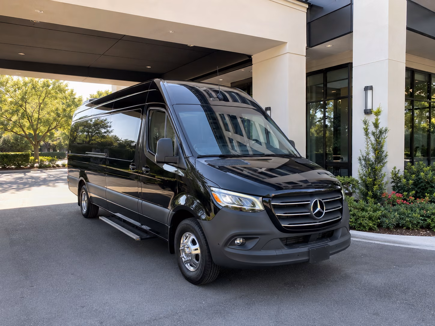 doral corporate event transportation onboard seating