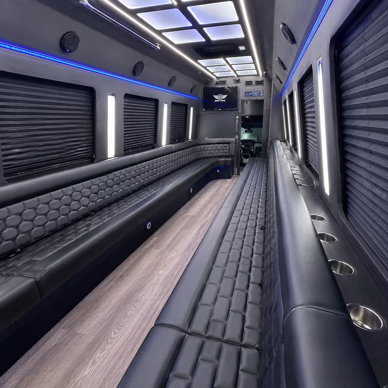 doral party bus rentals inside